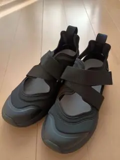 無印良品 ブラック スニーカーサンダルサンダル 24.0cm