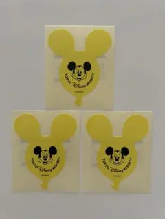 TDR ディズニーランド　シー　ミッキーシール　非売品3枚セット