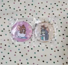 トムとジェリー ふぁぶりっく缶チャーム 2個セット