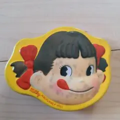 ミルキー缶　1997年　非売品　ミント味　空缶　サビあり　変色あり
