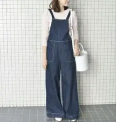 美品『SLOBE IENA』スローブイエナ デニム サロペット オーバーオール