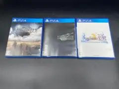 ○【まとめ売り】PlayStation4ソフト ファイナルファンタジー3本セット