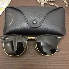 Ray-Ban Clubmaster スクエアフレーム サングラス