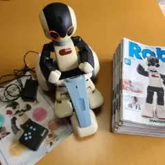 ロビ(初代版)完成品、ロビクル連携用ロビのココロ&赤外線発信機(取付済) ロビ(初代版)完成品、ロビクル連携用ロビのココロ&赤外線発信機