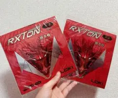 LOKI　粘着　テンション　卓球 ラバー 裏 ソフト ピンポン　赤　黒　Ｗ３