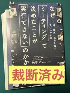 【裁断済み4冊セット】なぜミーティングで決めたことが実行できないのか、昭和人間他