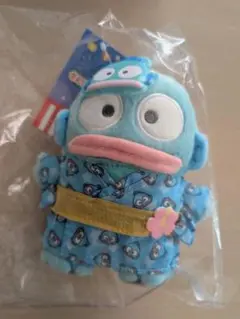 新品未開封　ハンギョドン キャラ盛り夏まつり ぬいぐるみ マスコット サンリオ