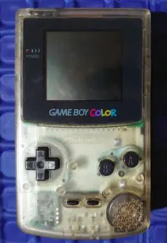 ゲームボーイカラー　本体　クリア　ジャンク品