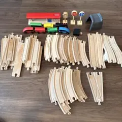 MICKI IKEA 木製レールと車両セット