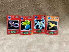 ポケモン　ミニカードダス　4枚