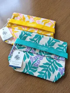 L'OCCITANE　コットンポーチ×2