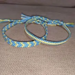 ミサンガ　ハンドメイド　２本セット20