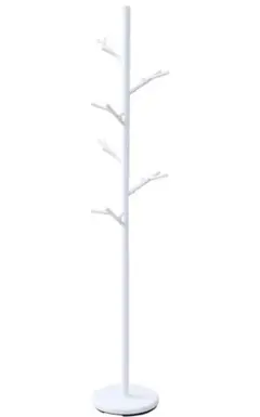 ホワイト コートハンガー 176cm