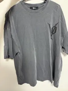 Volff オーバーフィットヴィンテージロゴTシャツ チャコール
