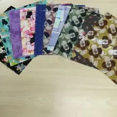★A48★カットクロス/プリント生地/国産/25cm×25cm/10点