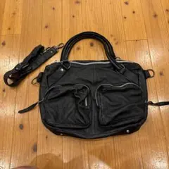 CORSIA ボストンバッグ ブラックコルシア　ショルダー