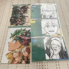 ウィンブレ ファミマ ブロマイド 梶蓮 杉下京太郎　ヒロアカ　ポストカード