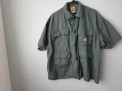 サワークリーム　FISH MIL SHIRTS 緑　フーズフーギャラリー