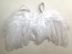 ハーフバースデー　天使の羽 ホワイト