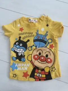 アンパンマン Tシャツ 黄色