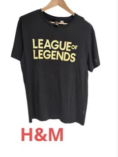H&M★League of Legends Tシャツ ブラック★sizeL