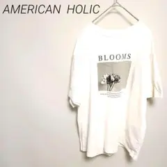AMERICAN HOLICフラワープリント Tシャツ M カジュアル