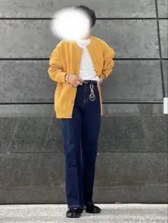 【廃盤品】UNIQLO フレアハイライズジーンズ ハイウエスト