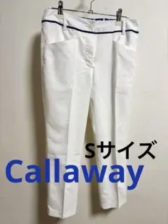 【キャロウェイ】 Callawayレディース ゴルフパンツ ホワイト