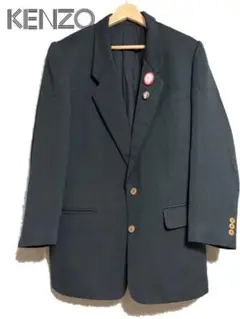 KENZO 80s シングルテーラードジャケット 古着