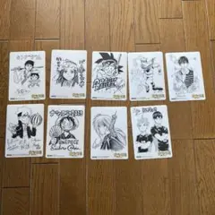しおり 2019ナツコミ 非売品　9枚セット