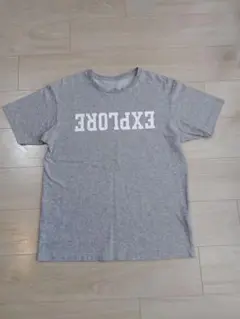 ノースフェイス　Tシャツ　グレー　メンズL
