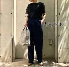 美品★ASTRAET チュールショートスリーブプルオーバーTシャツ