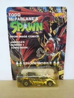 Todd McFarlane's Spawn Mobile ミニカー　新品未使用 Todd McFarlane Toys 1994 Spawn Mobile Special Edition Comic