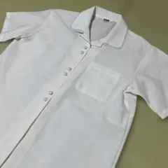 ORIOLE ホワイト ショートスリーブ シャツ 白　ブラウス