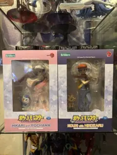 コトブキヤ　ポケモン　ARTFX J フィギュアセット ヒカリとユウキ