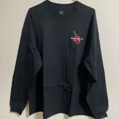 snake ビッグサイズ ロングスリーブTシャツ 長袖 Sサイズ 綿100% 黒