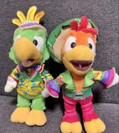 美品！ディズニーリゾート限定、ぬいぐるみバッヂセット