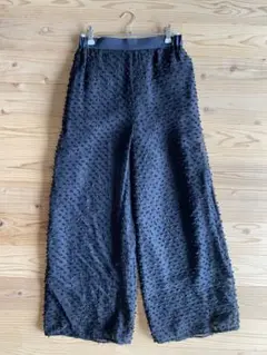 IENA ブラック パンツ