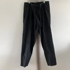 23区　ユニセックス　L ブラック　タイプライタードロストパンツ　新品