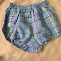 miki miki チェック柄パンツ 90