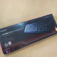 T1234 ELECOM TK-FCM007BK 有線キーボード