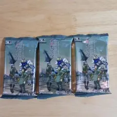 機動戦士ガンダム 、ウェファーチョコ、3セット