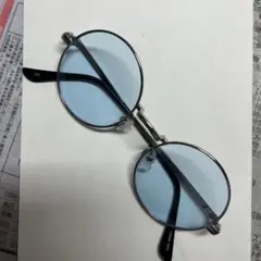 ラウンドメタルフレームサングラス ブランド不明