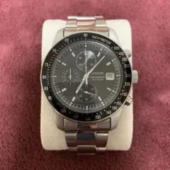 【美品】CITIZEN クロノグラフ 腕時計 ブラック