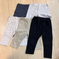 女児　レギンス　5点セット　90cm・95cm