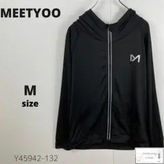 美品 MEETYOO フルジップパーカー ランニングジャケット M
