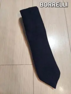 ビームスF購入 BORRELLI ボレリ カシミヤネクタイ ネイビー