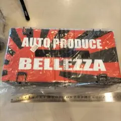 BELLEZZA ティッシュボックス 赤黒