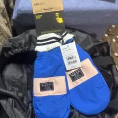 未使用 BURTON DAM MITT 青 Sサイズ
