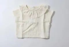 こどもふく　ビスク　bisque トップス　半袖ブラウス m（7）
